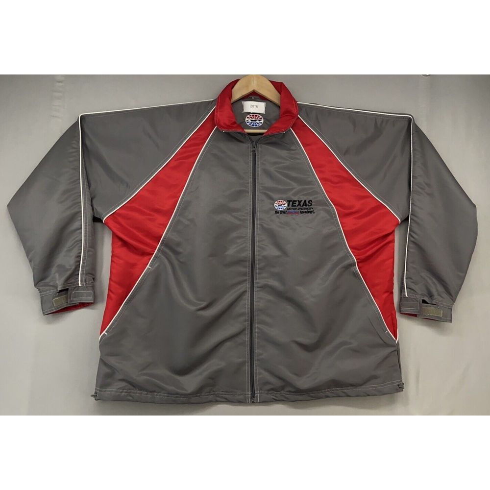 Texas Motor Speedway Jacket Windbreaker Mens‎ 2XL -Colorblock-Racing-Nascar-Gift